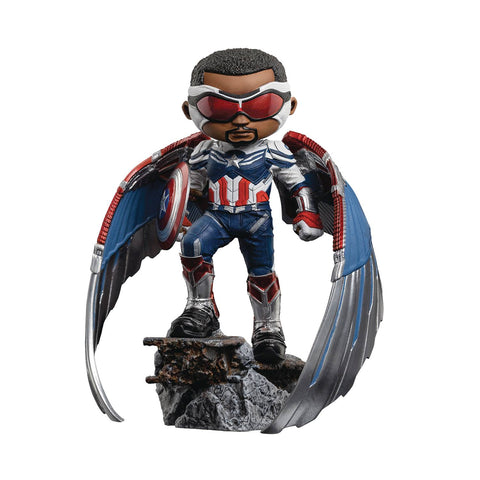 MINICO FALCON & WINTER SOLDIER CAPT AMERICA SAM W PVC STATUE