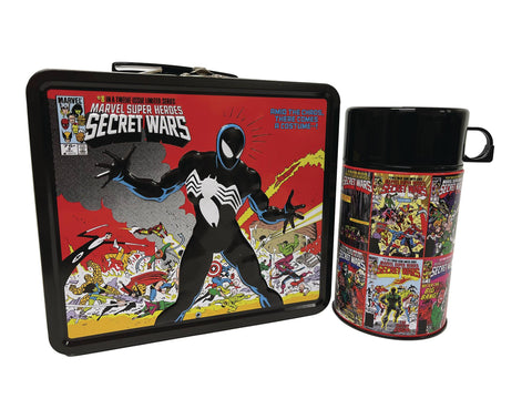 TIN TITANS MARVEL SECRET WARS PX LUNCHBOX & BEV CONTAINER