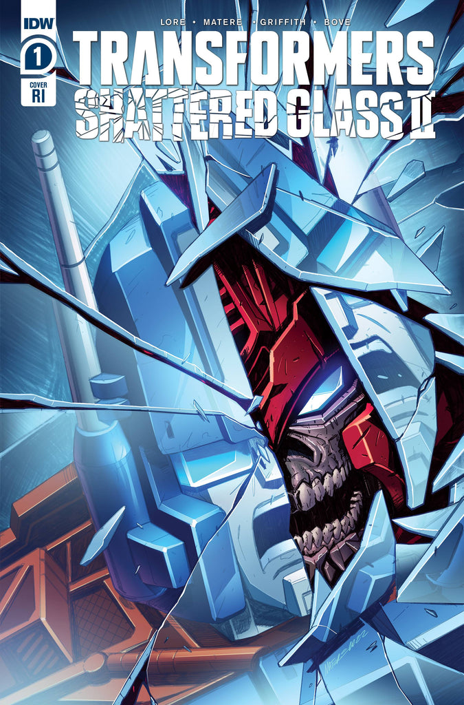 TRANSFORMERS SHATTERED GLASS II #1 CVR C 10 COPY INCV MATERE