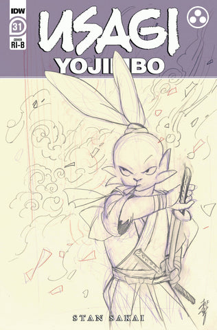 USAGI YOJIMBO #31 CVR C 25 COPY INCV MOKOMO