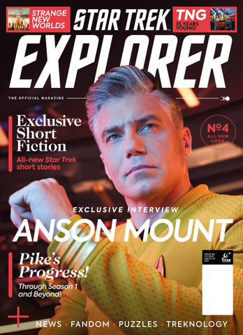 STAR TREK EXPLORER MAGAZINE #4 NEWSSTAND ED