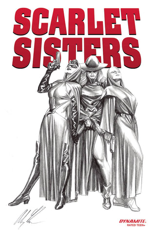 SCARLET SISTERS ONE SHOT CVR D 10 COPY ROSS PENCILS