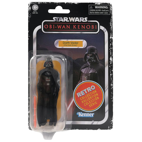 SW OBI-WAN RETRO 3-3/4IN DARTH VADER DARK TIMES AF