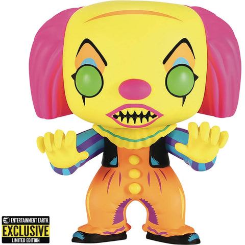 POP IT PENNYWISE BLACK LIGHT VINYL FIGURE (NET) (C: 1-1-2)