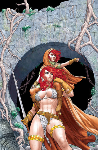 UNBREAKABLE RED SONJA #1 CVR M 40 COPY INCV MATTEONI VIRGIN
