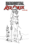 IMMORTAL RED SONJA #7 CVR G 15 COPY INCV LINSNER B&W