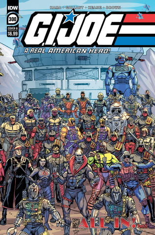 GI JOE A REAL AMERICAN HERO #300 CVR B SULLIVAN