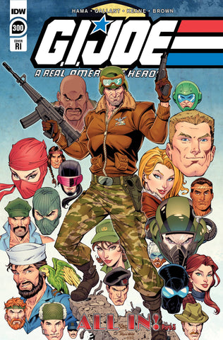GI JOE A REAL AMERICAN HERO #300 CVR E 10 COPY INCV ROYLE