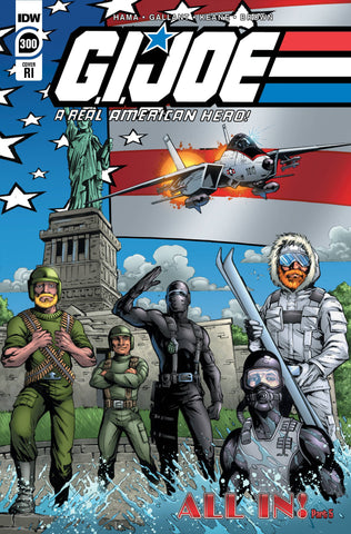 GI JOE A REAL AMERICAN HERO #300 CVR F 25 COPY INCV