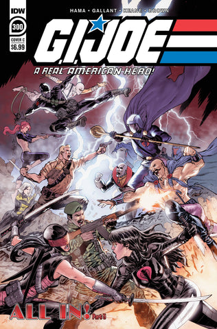 GI JOE A REAL AMERICAN HERO #300 CVR C DIAZ