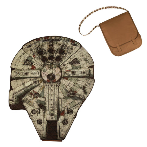 STAR WARS MILLENIUM FALCON BLANKET IN A BAG