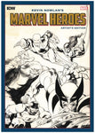 KEVIN NOWLAN MARVEL HEROES ARTIST ED HC