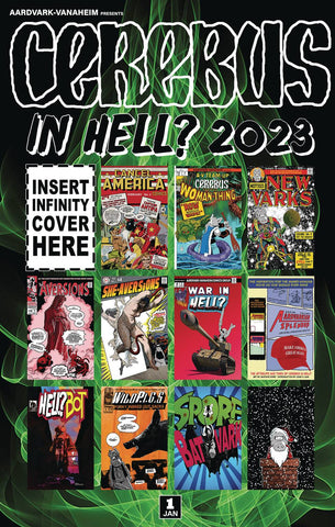 CEREBUS IN HELL 2023 PREVIEW ONE SHOT (C: 0-1-2)