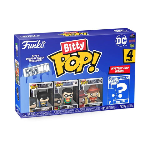 BITTY POP DC BATMAN 4PK VINYL FIGS (C: 1-1-2)