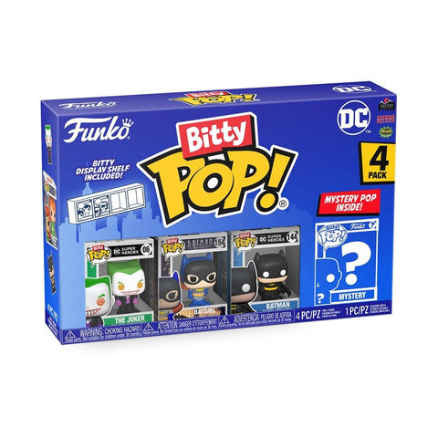 BITTY POP DC THE JOKER 4PK VINYL FIGS (C: 1-1-2)