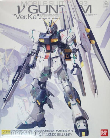 CHARS COUNTERATTACK NU GUNDAM KA MG MDL KIT