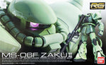 GUNDAM 4 MS-06 ZAKU II GREEN RG MDL KIT (NET) (C: 1-1-2)