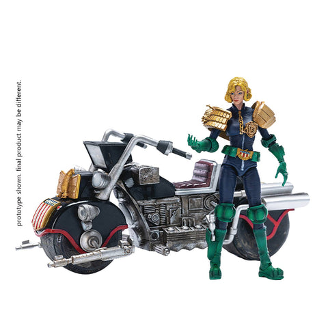 JUDGE DREDD JUDGE ANDERSON & LAWMASTER MK II PX 1/18 AF SET