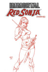 IMMORTAL RED SONJA #8 CVR P 7 COPY FOC INCV LINSNER FIERY RE