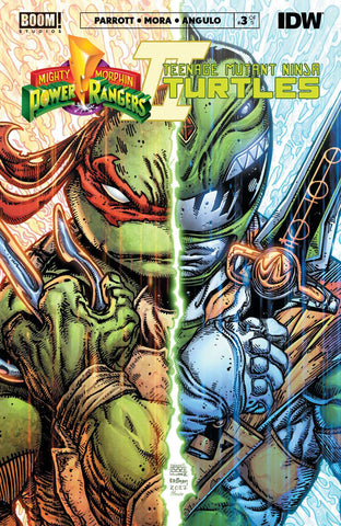 MMPR TMNT II #3 (OF 5) CVR B EASTMAN & WILLIAMS II (C: 1-0-0
