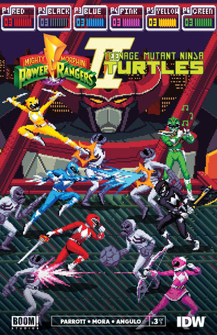 MMPR TMNT II #3 (OF 5) CVR C MMPR VAR SANCHES (C: 1-0-0)