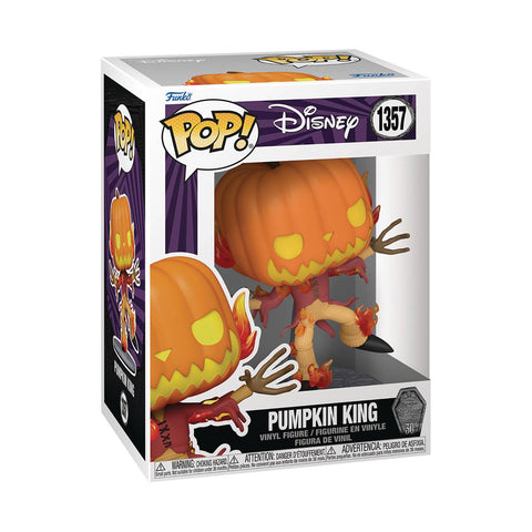 POP DISNEY NBX 30TH PUMPKIN KING VIN FIG (C: 1-1-2)