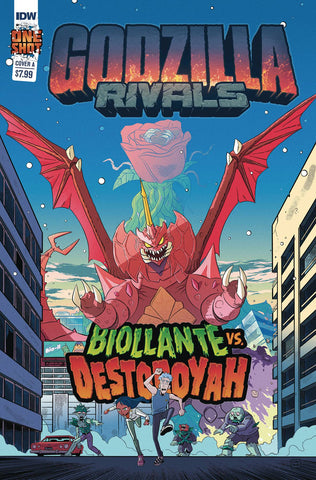 GODZILLA RIVALS BIOLLANTE VS DESTOROYAH CVR A DOVE (MR)