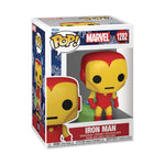 POP MARVEL HOLIDAY- IRON MAN W/BAG VIN FIG (C: 1-1-2)