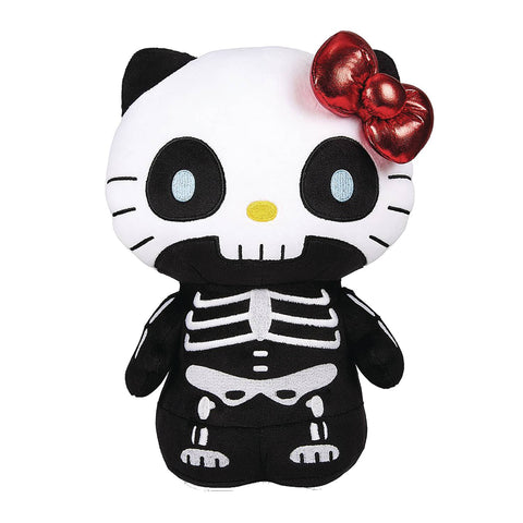 HELLO KITTY HALLOWEEN SKELEBONES 13IN PLUSH