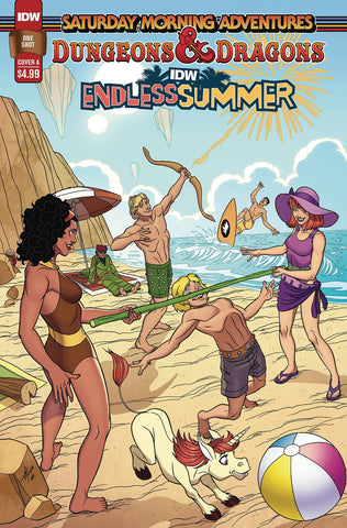 IDW ENDLESS SUMMER D&D SAT MORNING ADV CVR A LEVINS