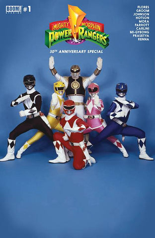 MMPR 30TH ANNV SPECIAL #1 CVR D PHOTO VAR (C: 1-0-0)