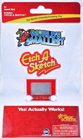 WORLDS SMALLEST ETCH-A-SKETCH (C: 1-1-2)