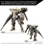 GUNDAM WITCH FROM MERCURY 23 DEMI BARDING 1/144 MDL KIT