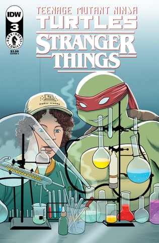 TMNT X STRANGER THINGS #3 CVR C WOODALL