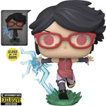 NARUTO BORUTO SARADA W/SHARINGAN GITD POP VINYL FIGURE (NET)