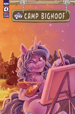 MY LITTLE PONY CAMP BIGHOOF #4 CVR B HAINES