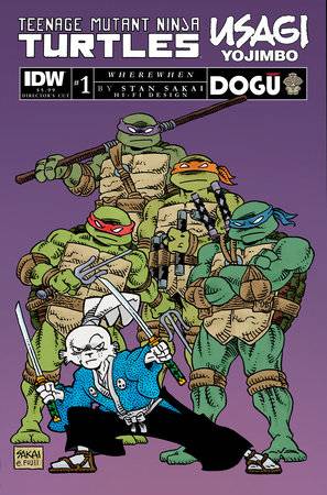 TMNT USAGI YOJIMBO WHEREWHEN #1 DIRECTORS CUT