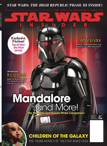 STAR WARS INSIDER #222 NEWSSTAND ED