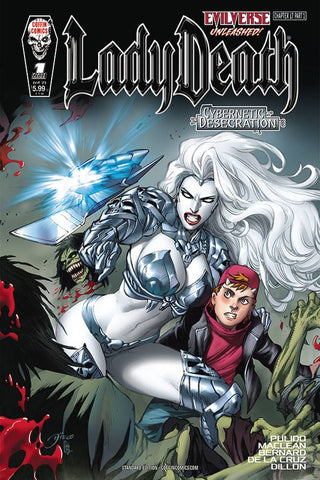 LADY DEATH CYBERNETIC DESECRATION #1 (OF 2) CVR A BERNARD ST