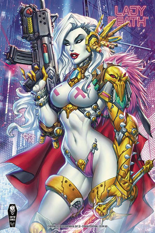 LADY DEATH CYBERNETIC DESECRATION #1 (OF 2) CVR B PANTALENA