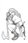 SAVAGE RED SONJA #1 CVR J 15 COPY INCV CHO LINE ART VIRGIN