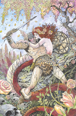 CONAN BARBARIAN #1 5TH PTG DORAN VIRGIN (MR)