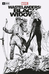WASTELANDERS: BLACK WIDOW #1 MCNIVEN CONNECTING BLACK AND WHITE PODCAST VARIANT